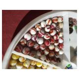 Large Tray of Marbles