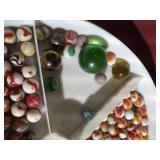Large Tray of Marbles