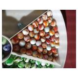 Large Tray of Marbles