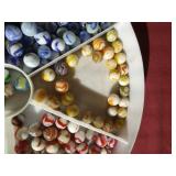 Large Tray of Marbles