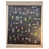 Original Acrylic Mixed Media Paining by Eddie Hamilton. "It