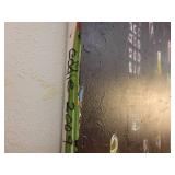 Original Acrylic Mixed Media Paining by Eddie Hamilton. "It