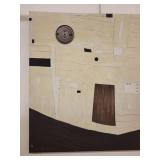 Mixed Media Painting by Lisa Elias. 60" x 40"