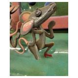 Three Blind Mice by Roark Gourly. Enameled 3-D Construction.