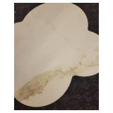 Lobed / Clover shaped Low Marble Table