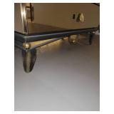 Bedroom set by Ello. Queen Bed, Armoire & Nightstand.