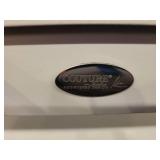 Multifunctional & Stylish White Alum Lift Table by Jardin Couture.