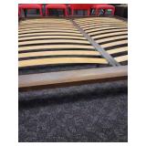 King Size Wood Slat Bed Frame.