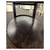 Ekornes Tan Leather Coffee Table/Ottoman