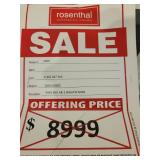 King Bed with 2 Nightstands, Duvet Cover & Shams.