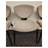 A set of 3 "Bliss" Dining Chairs by Elite Modern Furniture.