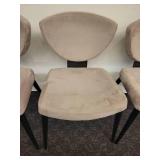 A set of 3 "Bliss" Dining Chairs by Elite Modern Furniture.