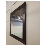 A Caligaris Wood Framed Mirror.