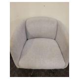 Gus Modern Radius Swivel Task Chair in Granite Fabric.
