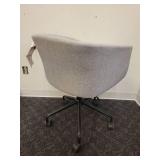 Gus Modern Radius Swivel Task Chair in Granite Fabric.