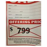 Gus Modern Radius Swivel Task Chair in Granite Fabric.