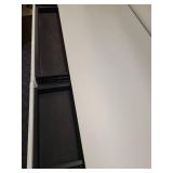 A BDI Furniture Office Desk in Modern White.