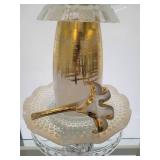 A Tall Art Glass Composition.