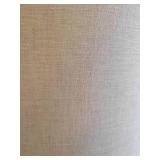 A Modern Gold Painted Metal & Wood Table Lamp.