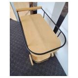 A Gus Modern Arcade Bar Cart.