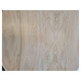 A Henredon Burl Drum Table.