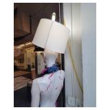 A Vintage Mannequin Floor Lamp.
