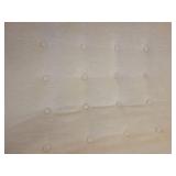 A Modern Chaise Lounge with Chrome Legs by Lazar.