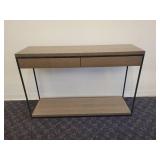 Modern 2 Drawer Console Table by Trica Furniture