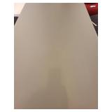 Dining Table by Elite Modern. Scratch Resistant Etched Glass Top.