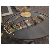 A Leather Display Case with all the jewelry contents shown.