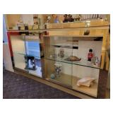 A large Display case by Ello. Case only.  Contents not included.