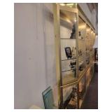 A large Display Case by Ello. Case only, contents not included.