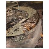 A large lot of lamps (as is) and shades (good condition).