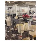 A large lot of lamps (as is) and shades (good condition).