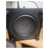 A group of 3 Sub Woofers / Speakers. Velodyne, Harmon Kardon, etc.