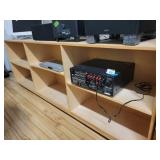 Wood Shelving / Bookcase / Storage. 96" x 15" x 34" tall.