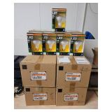 A group of 65 new Sylvania LED BULBS.