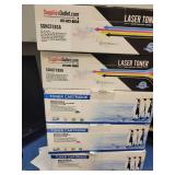 Everything you see in these pictures.TV, Printer, Power Battery Backup, Office Supplies, Security Cameras etc.