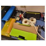 Everything you see in these pictures.TV, Printer, Power Battery Backup, Office Supplies, Security Cameras etc.