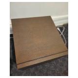 A 2 Drawer Nightstand.