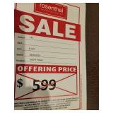 A 2 Drawer Nightstand.