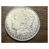 1921 D Morgan Dollar