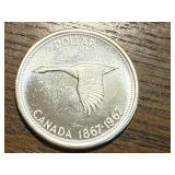 1967 Canadian Silver Dollar