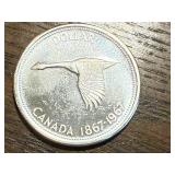 1967 Canadian Silver Dollar