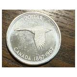 1967 Canadian Silver Dollar