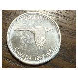 1967 Canadian Silver Dollar