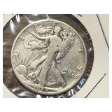 2 - 1944 Walking Liberty Half Dollars
