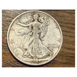 3 -  Walking Liberty Half Dollars