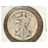 3 -  Walking Liberty Half Dollars