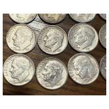 3 - Silver Mercury Dimes & 5 Silver Roosevelt Dimes